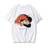 Devil Print Ladies Short Sleeve Top T-Shirt Loose